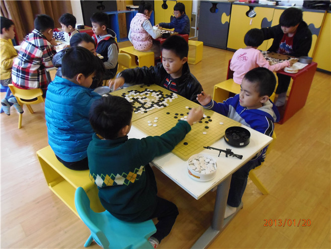 2013年1月20日赴香港进行围棋文化交流